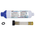 Valterra Valterra A01-1131VP AquaFRESH Exterior RV Water Filter Kit with Hose Connections and Hose Saver A01-1131VP